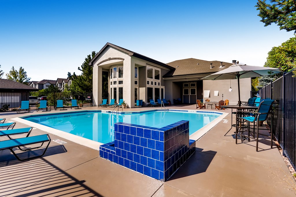 take a dip in our resort style pool