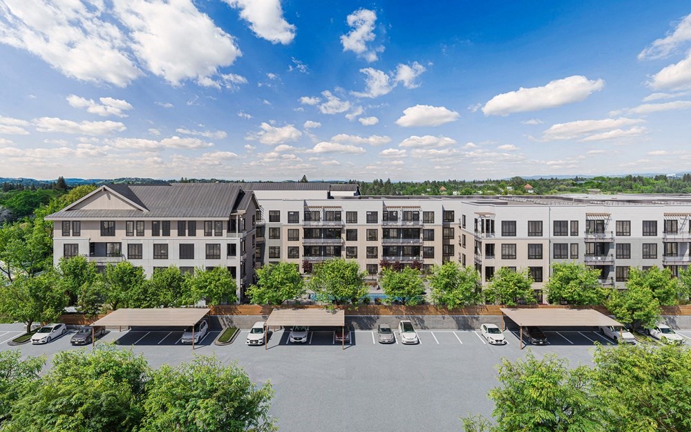 exterior rendering of Alwell community