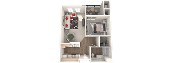Anacapa Floor Plan at 55+ FountainGlen Stevenson Ranch, Stevenson Ranch, CA