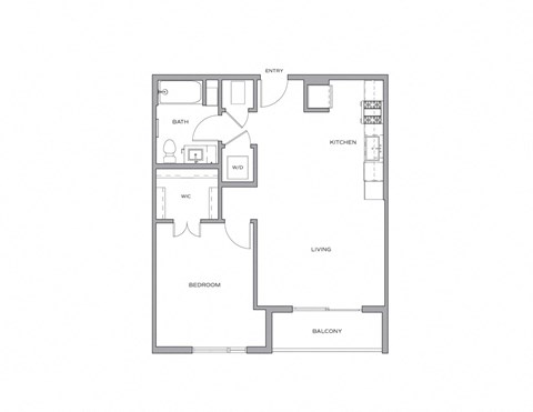 Anima - 1 Bed 1 Bath - 791 sqft