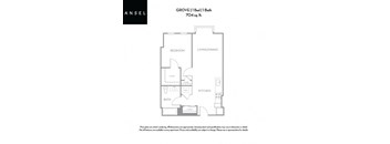 Grove Floor Plan at Ansel, San Francisco, 94103