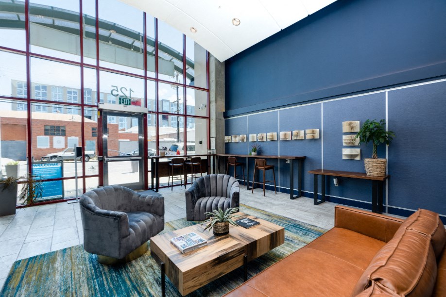 furnished lobby with lounge seating