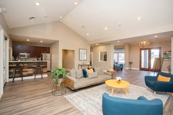 Apartments in Phoenix AZ - Arboretum - Spacious Clubhouse with a Living Room and Gourmet Kitchen - Photo Gallery 3