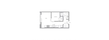 Arena - Studio 1 Bath - 523 sqft