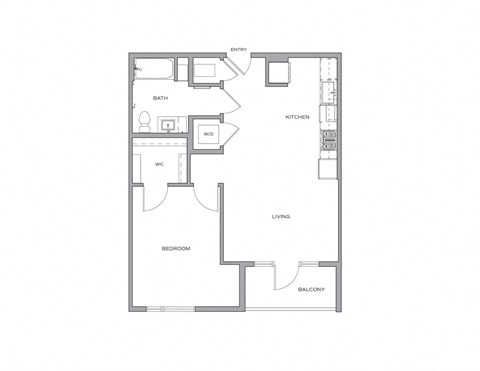 Artis - 1 Bed 1 Bath - 817 sqft