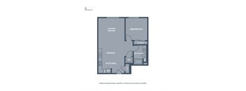 G - 1 bed 1 bath - 827 sqft