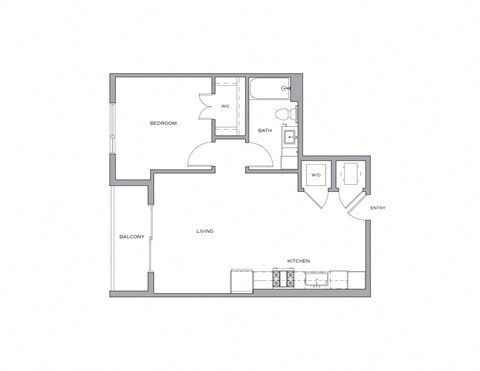 Aura - 1 Bed 1 Bath - 722 sqft