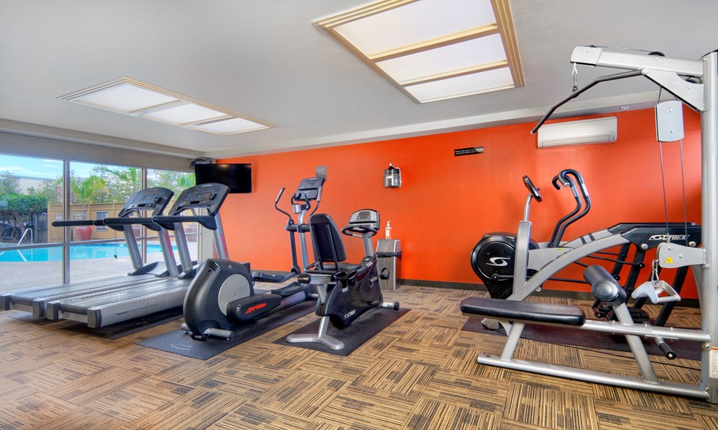 avenue two apartment fitness center at Avenue Two Apartments, Redwood City  , CA