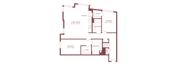 B11 - 2 bed 2 bath