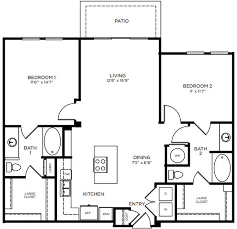 B2 floor plan