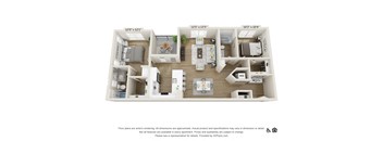 2 bed 2 bath - 1094 sqft