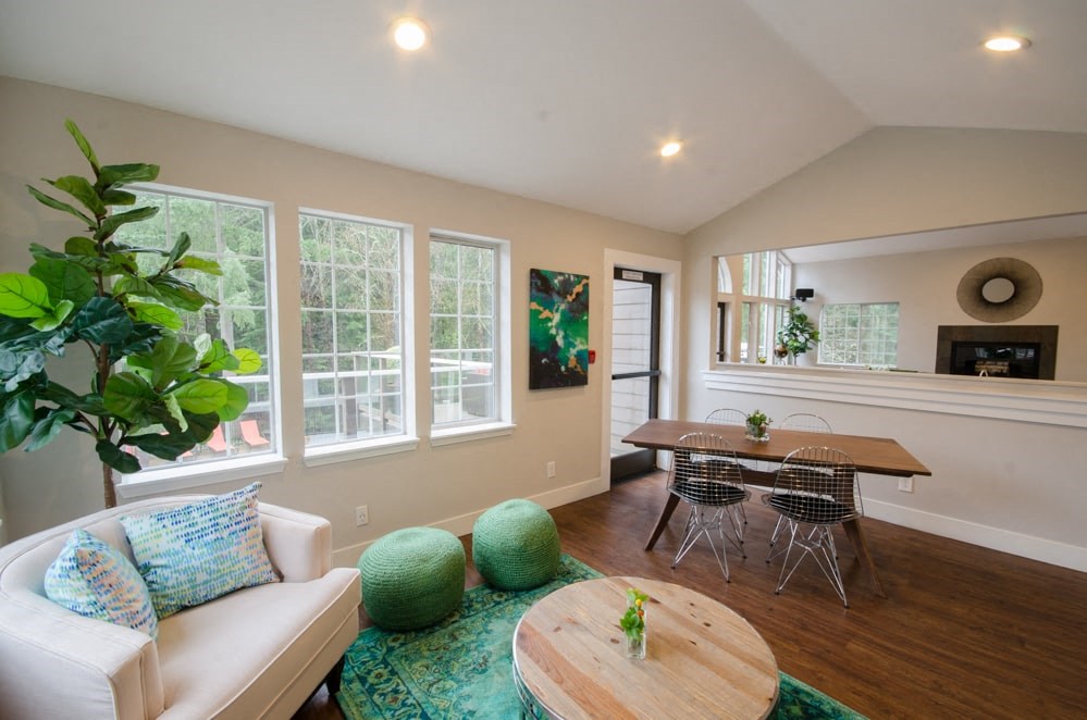 Lounge seating in clubroom