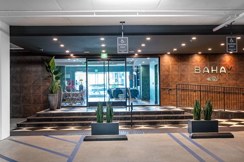 Bahay apartments entrance