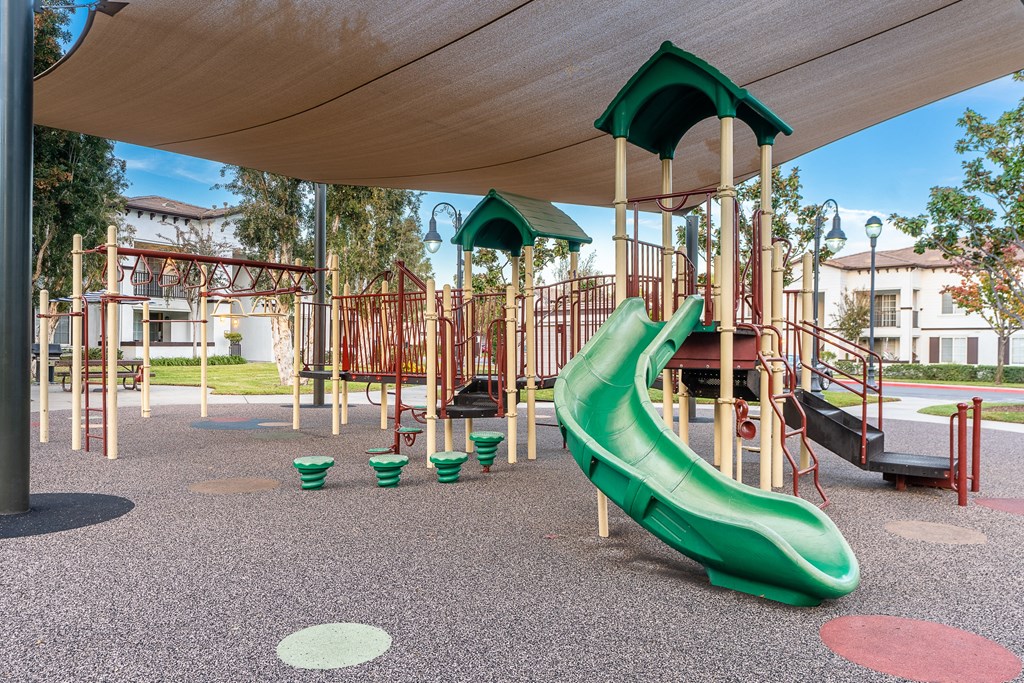 Outdoor kids play area