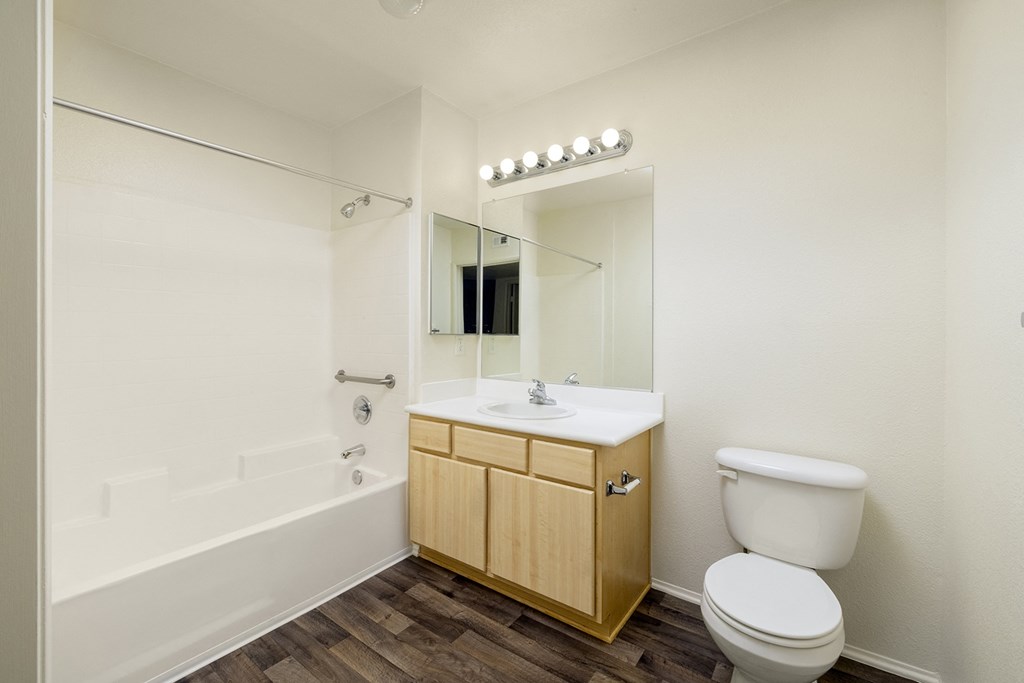 Bathroom With Bathtub at 55+ FountainGlen Stevenson Ranch, California