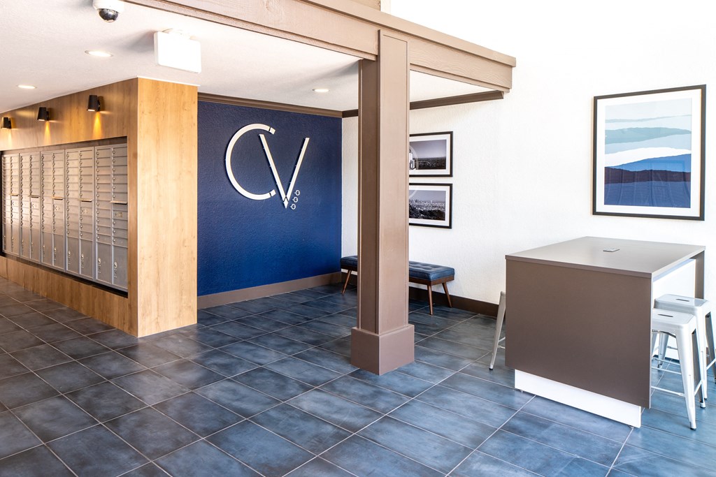 Pico Rivera Lobby with Mailbox