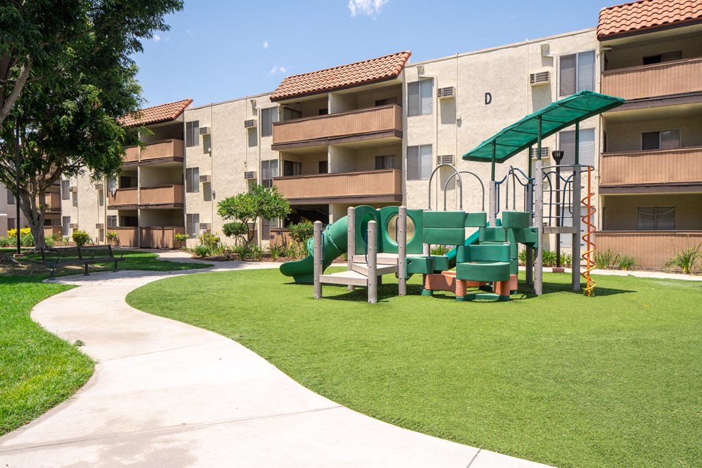 Outdoor play area for kids