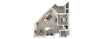 Chardonnay Floor Plan at 55+ FountainGlen Terra Vista, Rancho Cucamonga, CA