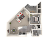 Chardonnay Floor Plan Chardonnay Floor Plan at 55+ FountainGlen Terra Vista, Rancho Cucamonga, CA