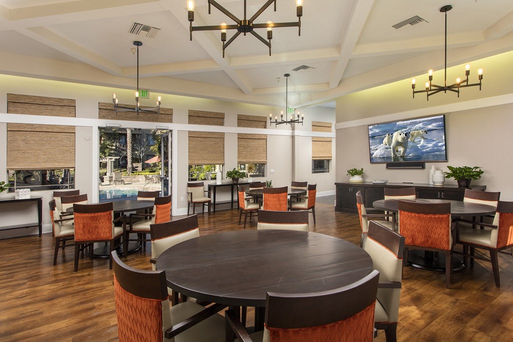 Community Clubhouse at 55+ Remington at Ladera Ranch, California