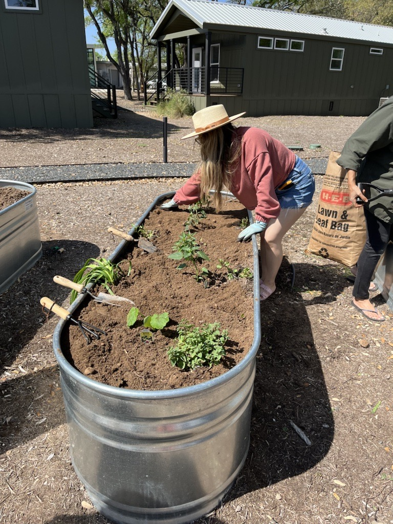 casata austin with community garden