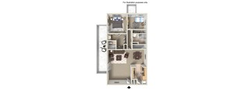 2L, K, M, N floor plan
