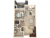Cypress Floor Plan Cypress Floor Plan at 55+ FountainGlen Jacaranda, Fullerton, 92833