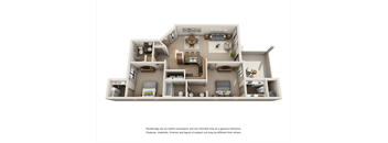 2 bed 2 bath 1061 sqft