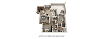 3 bed 2 bath 1258 sqft