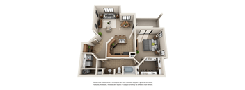 1 bed 1 bath 879 sqft