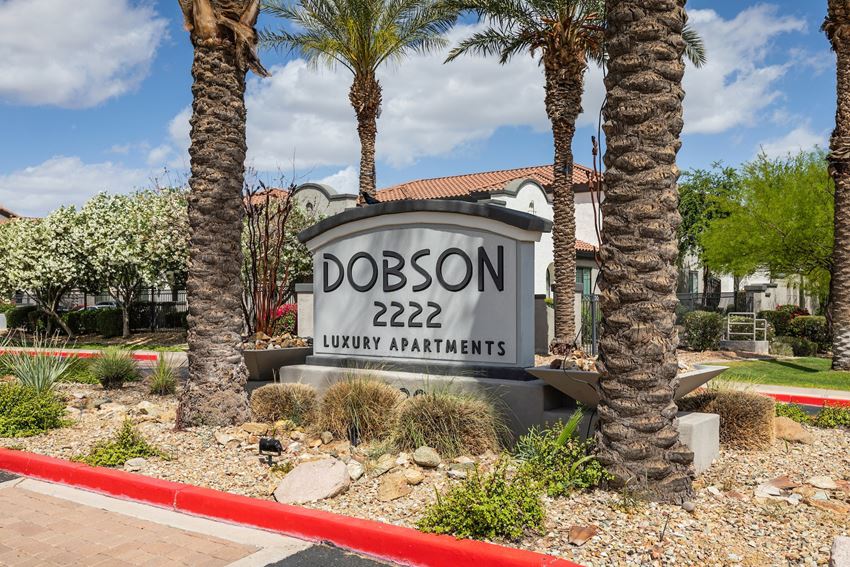 Dobson 2222 monument sign