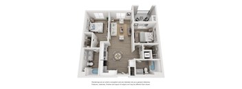 Plan 6 - 2 bed 2 bath