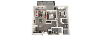Eastlake - two bedroom two bathroom unit at FountainGlen Temecula