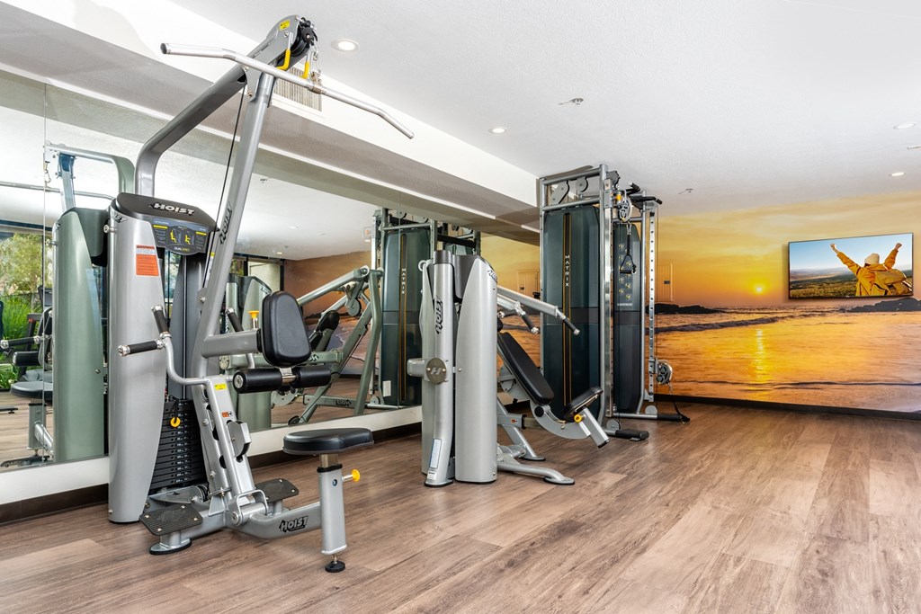 Fitness Center at 55+ FountainGlen Goldenwest, Westminster, CA