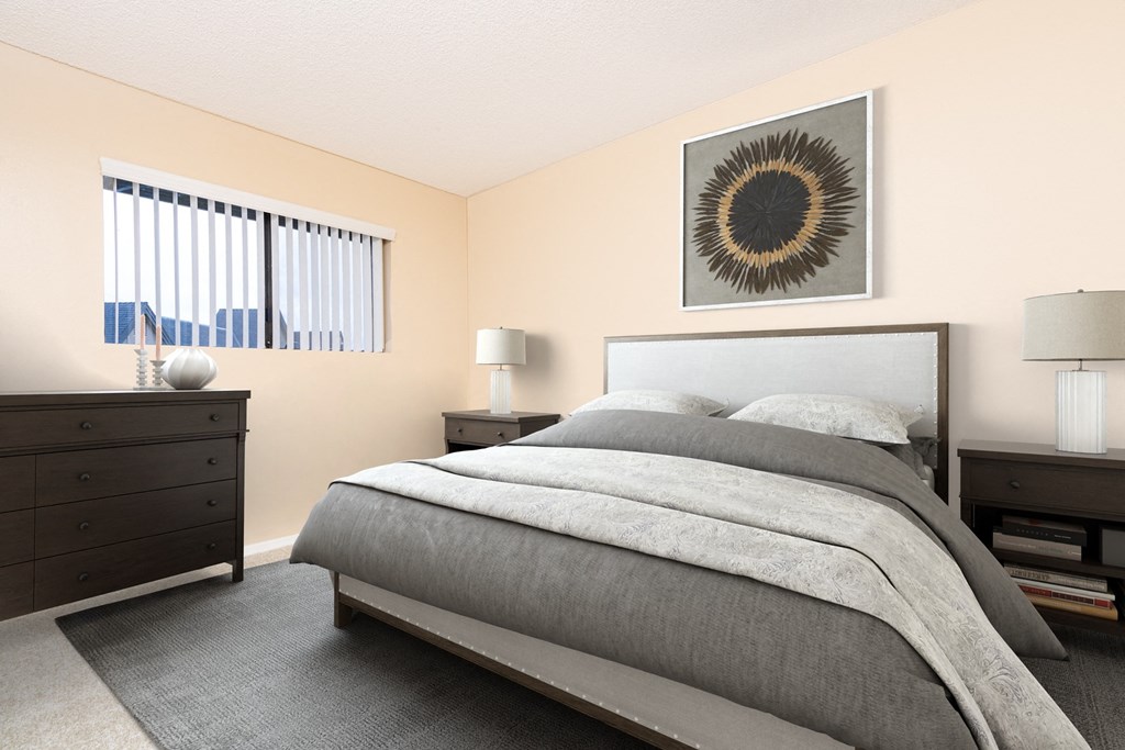 55+ FG Goldenwest Classic Apartment Model Bedroom