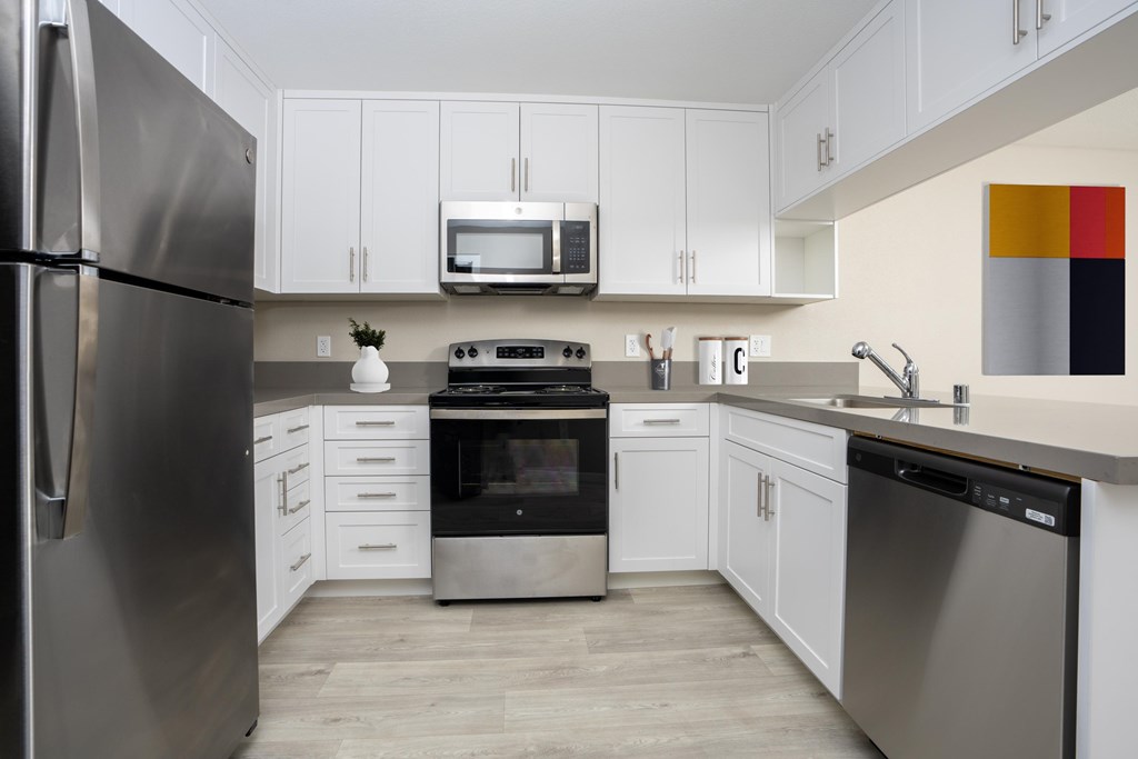 Kitchen Kitchen at 55+ FountainGlen Goldenwest Senior Apartments, Westminster