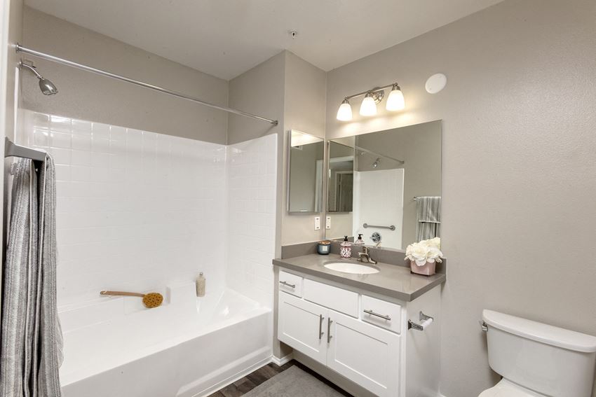 renovated bathroom 55+ FountainGlen Laguna Niguel renovated bathroom - Photo Gallery