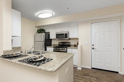 Fully Equipped Kitchen In Clubhouse Fully Equipped Kitchen In Clubhouse at 55+ FountainGlen Pasadena, Pasadena, California