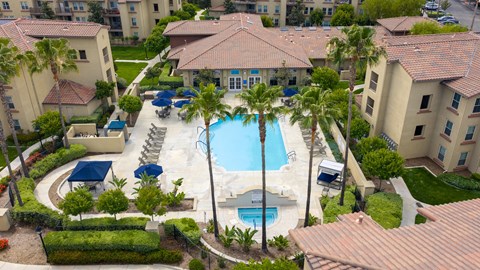 Aerial view of FountainGlen Stevenson Ranch