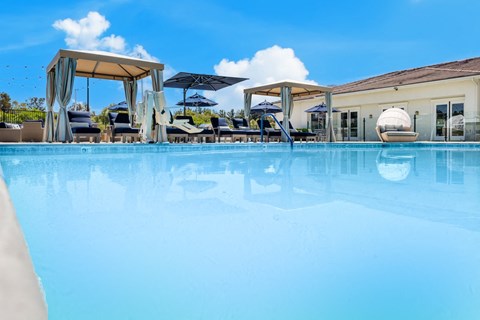 the swimming pool at FountainGlen Valencia at 55+ FountainGlen Valencia, Valencia