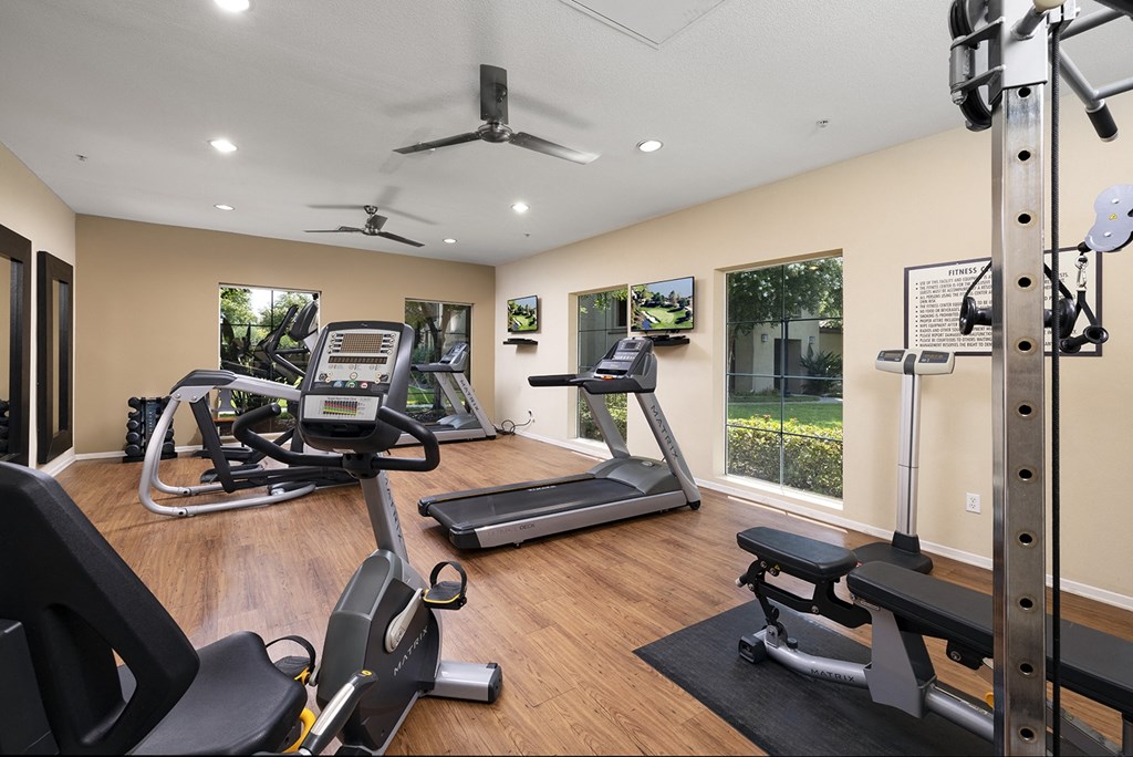 Fitness Center at 55+ FountainGlen Stevenson Ranch, Stevenson Ranch, 91381
