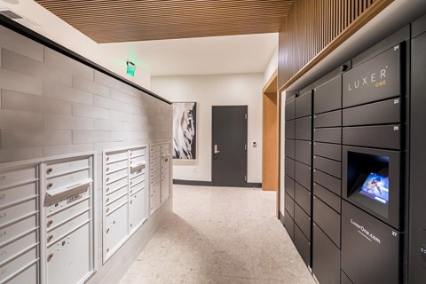 the laundry room has plenty of cabinets and a television