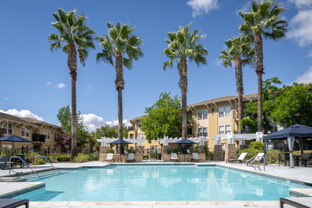 Sparkling Pool at 55+ FountainGlen Temecula, Temecula, California