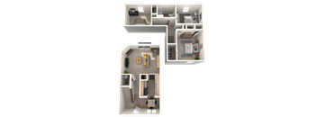 3 Bed 1.5 Bath Floorplan at Nola 624, West Covina, CA