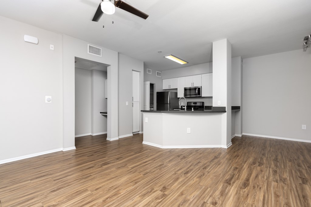 Spacious kitchen at The Grove Apartments, California, 91761