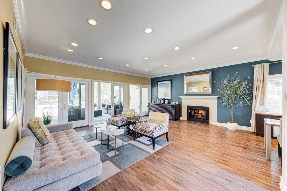 a living room  at Harbor Pointe, Dana Point, CA, 92629