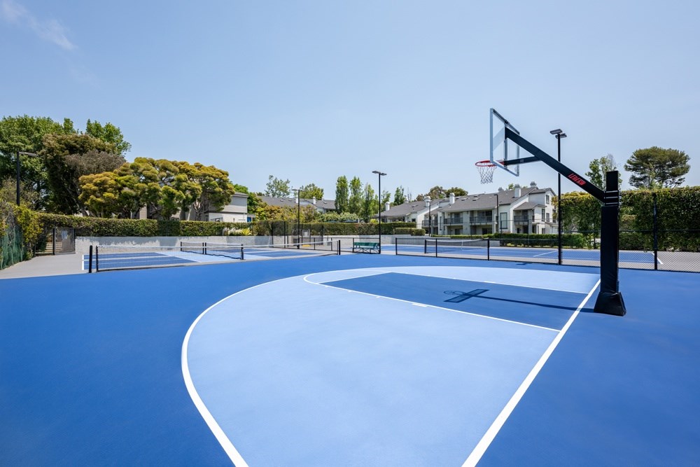 Open Basketball Court at Harbor Pointe, Dana Point, CA, 92629