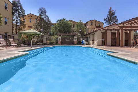 the swimming pool at Paseos at Magnolia