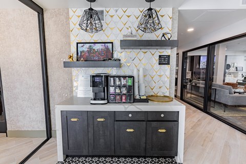 drink station at Bayswater Apartments, Burlingame, 94010