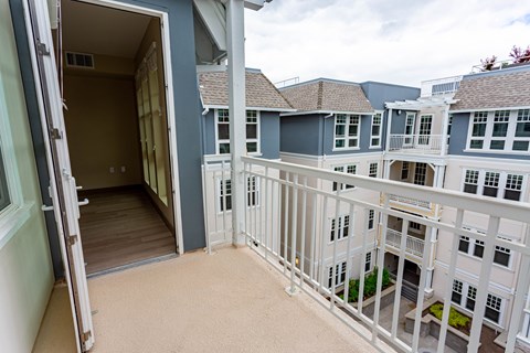 Balcony at Bayswater Apartments, Burlingame, CA